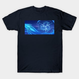 Genshin Impact Neuvillette: Surge Namecard T-Shirt